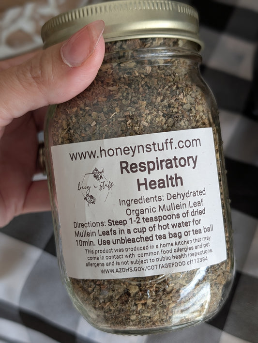 Mullein Tea (Respiratory Health)